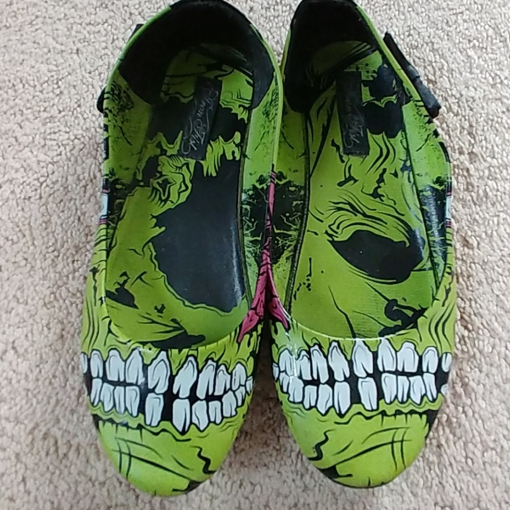 Iron Fist Ladies Zombie Ballet Flats